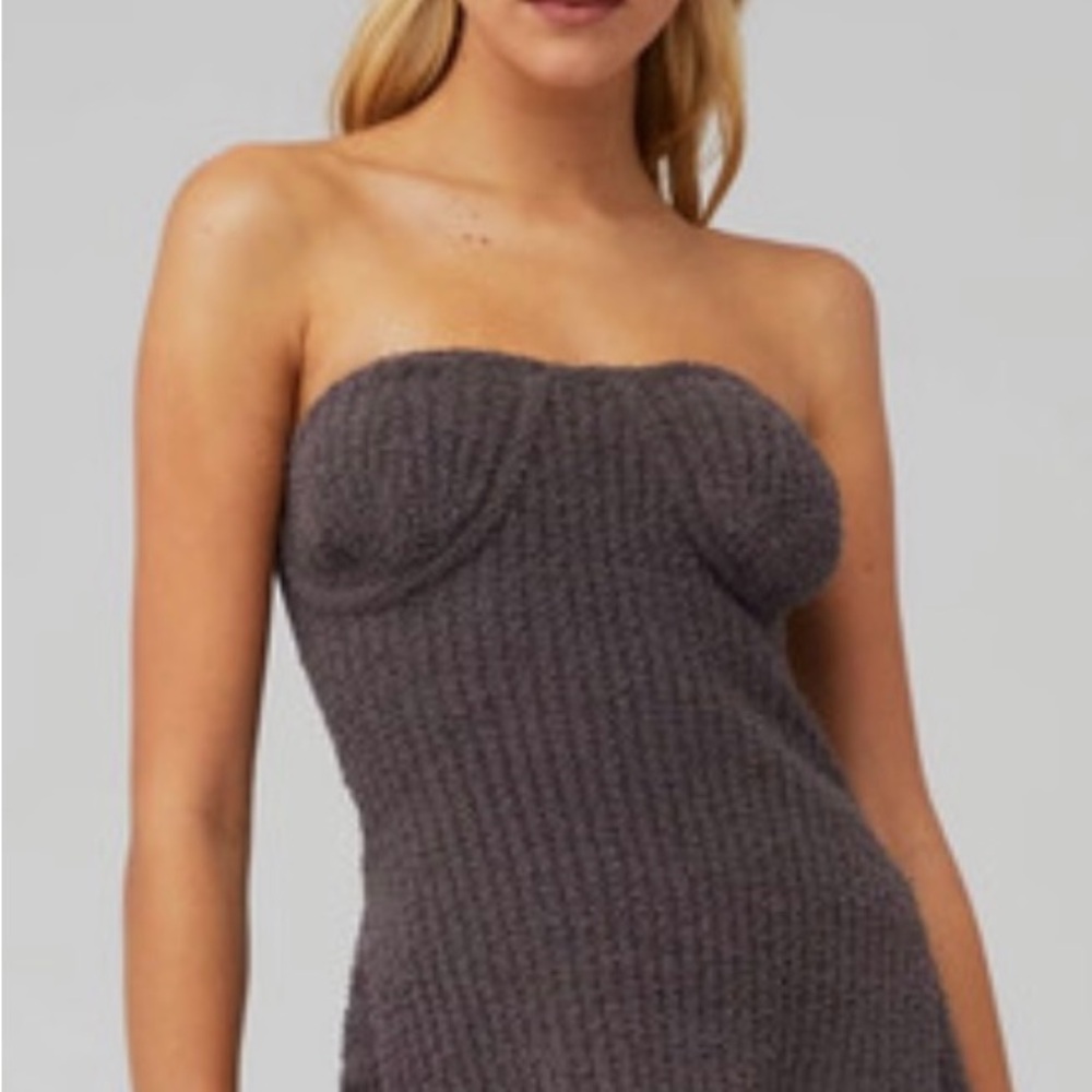 4th & Reckless Grey Liria Top Size small NWT